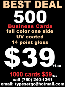 best deal business cards